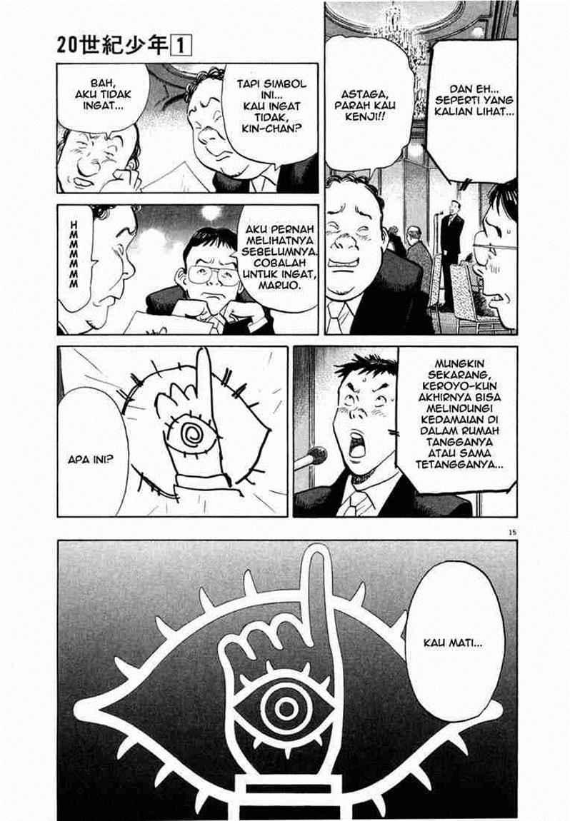 20th Century Boys Chapter 2 - halaman 16