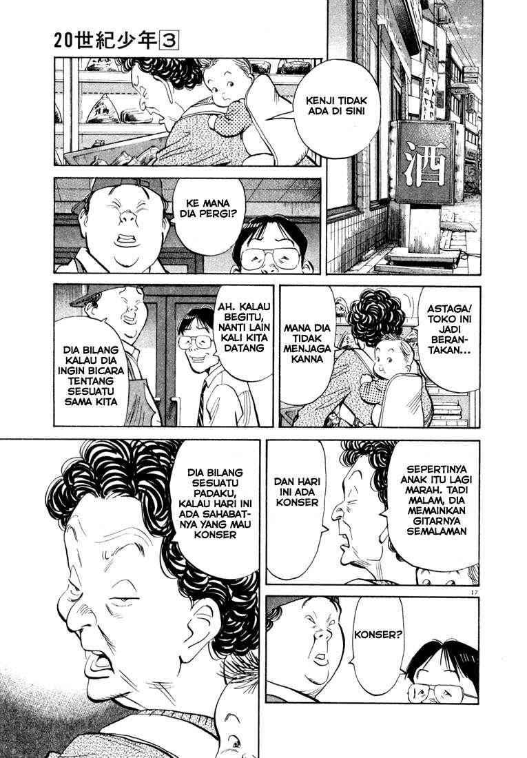 20th Century Boys Chapter 23 - halaman 17