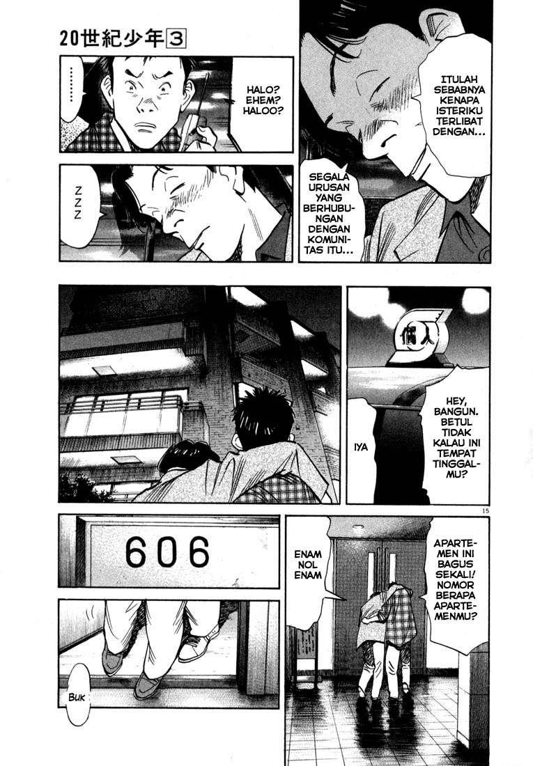 20th Century Boys Chapter 27 - halaman 15
