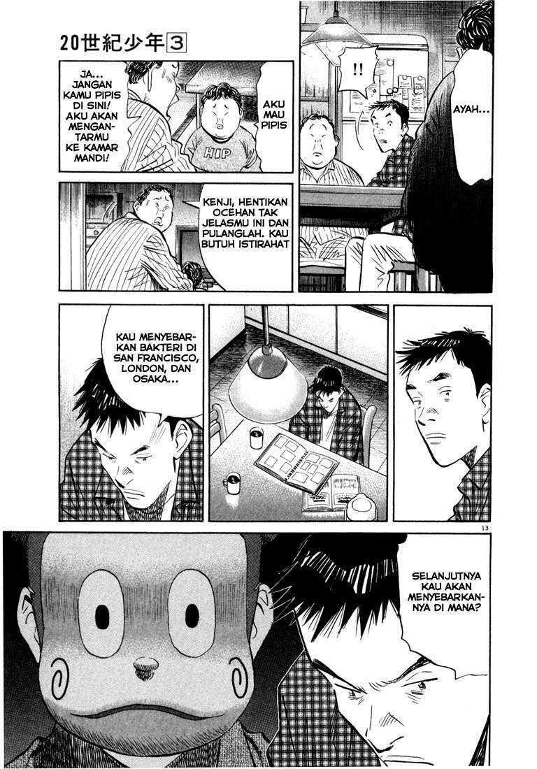20th Century Boys Chapter 28 - halaman 14