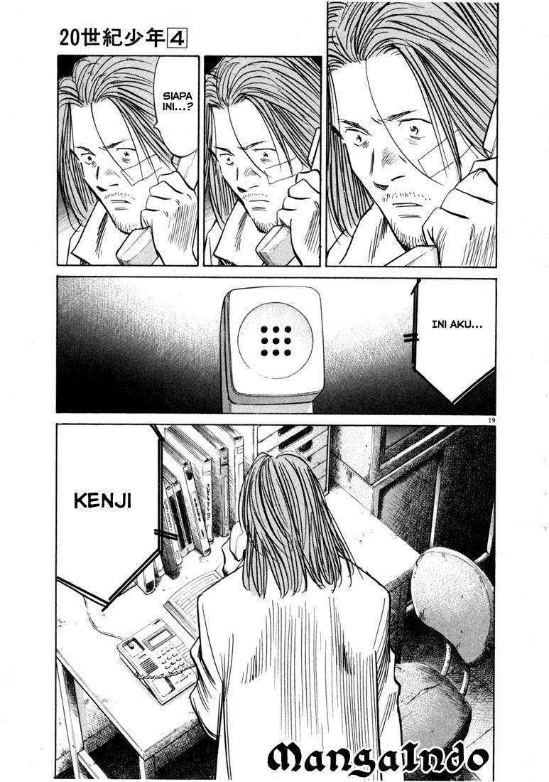 20th Century Boys Chapter 35 - halaman 21