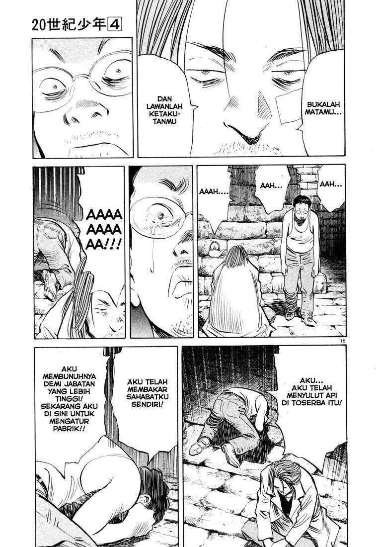 20th Century Boys Chapter 38 - halaman 16