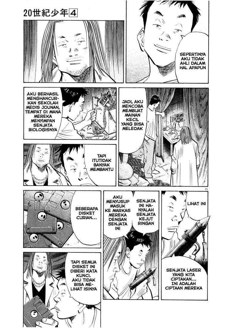 20th Century Boys Chapter 40 - halaman 16