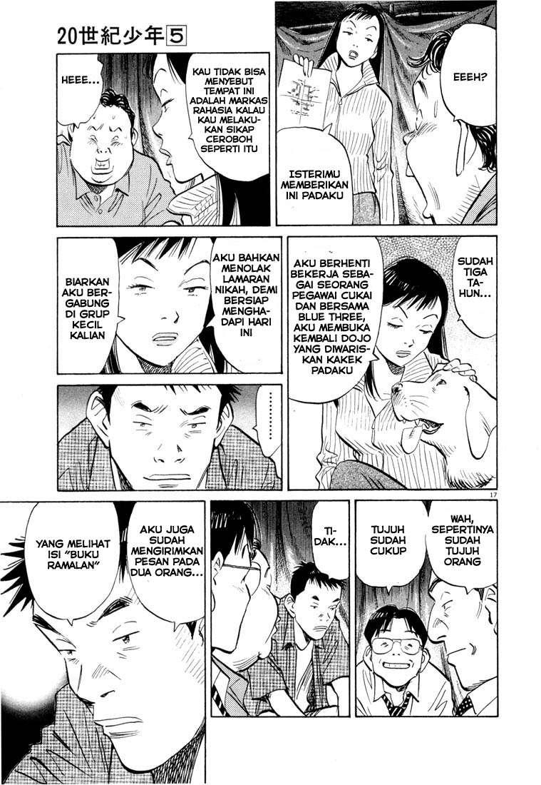 20th Century Boys Chapter 44 - halaman 19