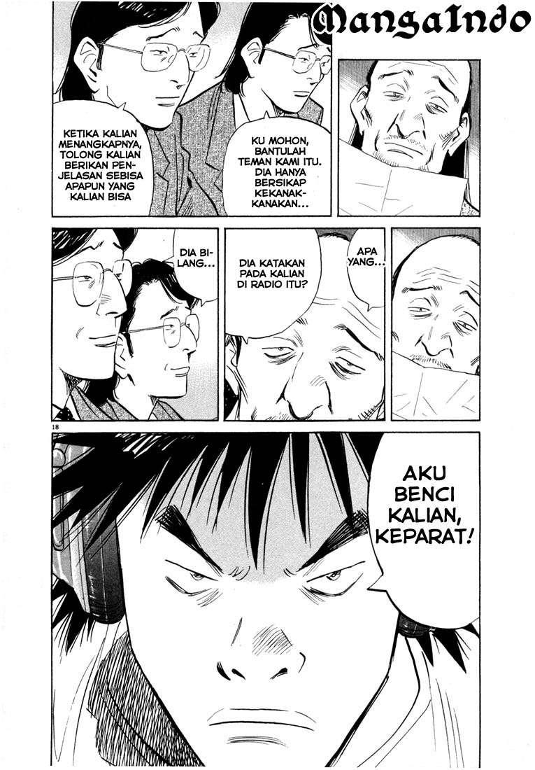 20th Century Boys Chapter 45 - halaman 19