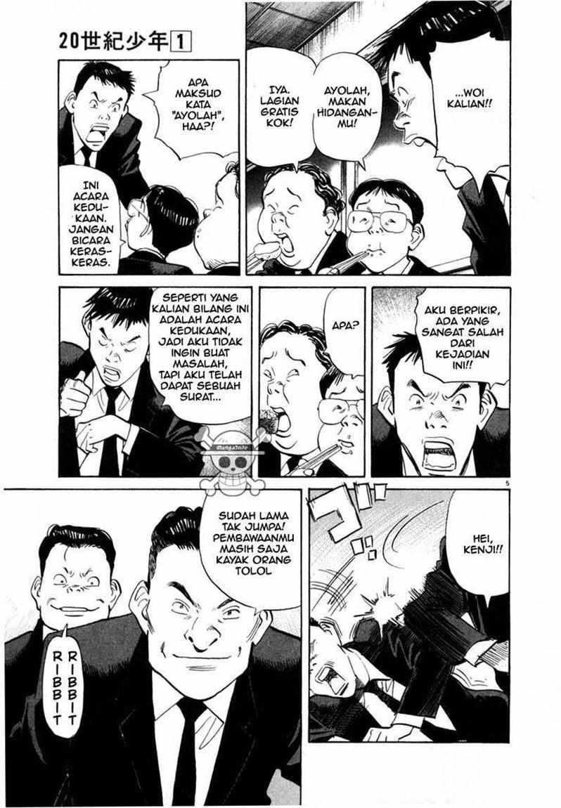 20th Century Boys Chapter 5 - halaman 6