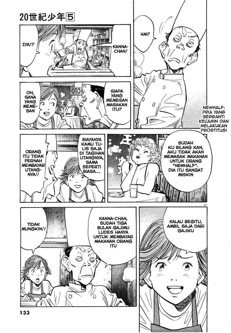 20th Century Boys Chapter 50 - halaman 19