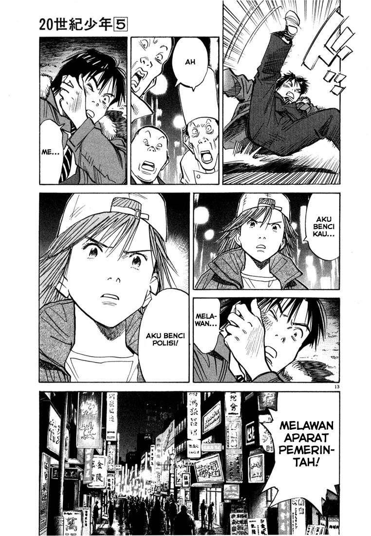 20th Century Boys Chapter 52 - halaman 15