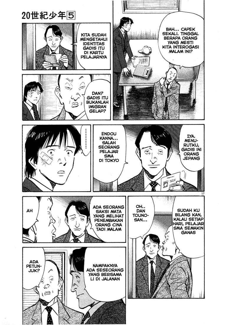20th Century Boys Chapter 52 - halaman 19