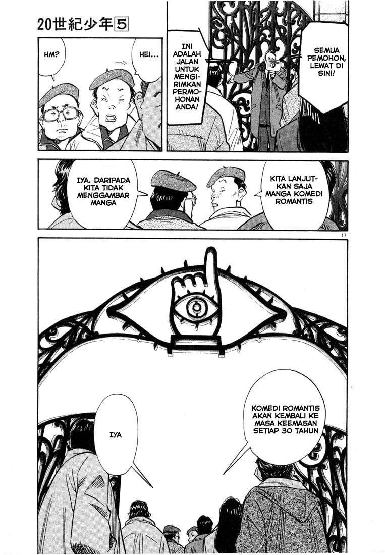 20th Century Boys Chapter 54 - halaman 19
