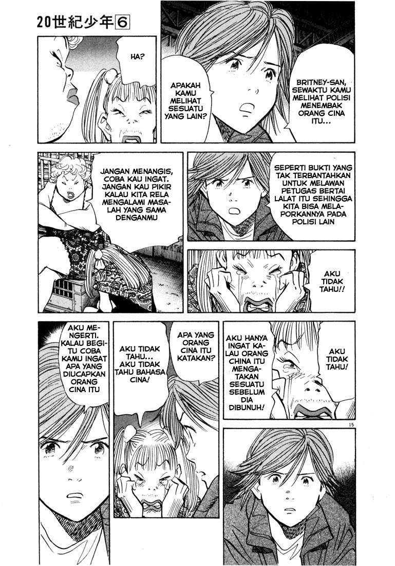 20th Century Boys Chapter 60 - halaman 15
