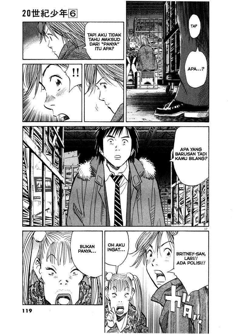 20th Century Boys Chapter 60 - halaman 17