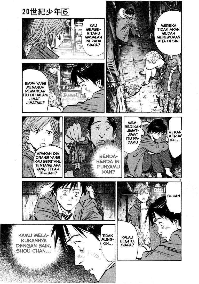 20th Century Boys Chapter 63 - halaman 13