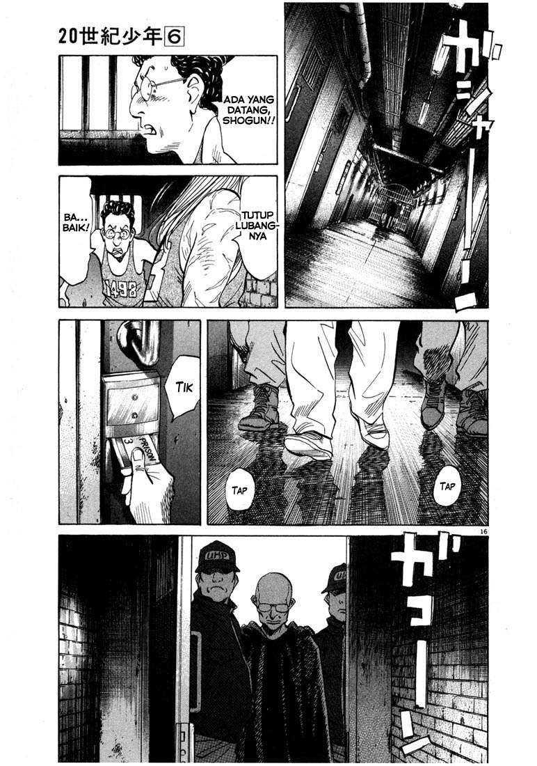 20th Century Boys Chapter 64 - halaman 17
