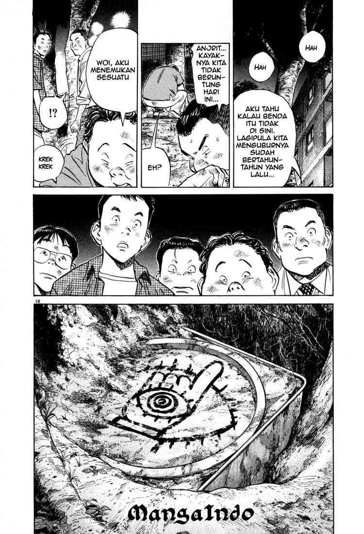 20th Century Boys Chapter 8 - halaman 19