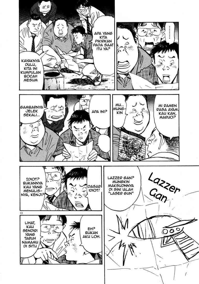 20th Century Boys Chapter 9 - halaman 13