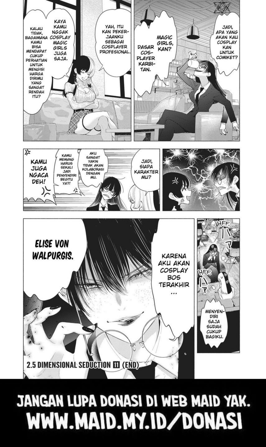 2.5 Dimensional Seduction Chapter 88 - halaman 23