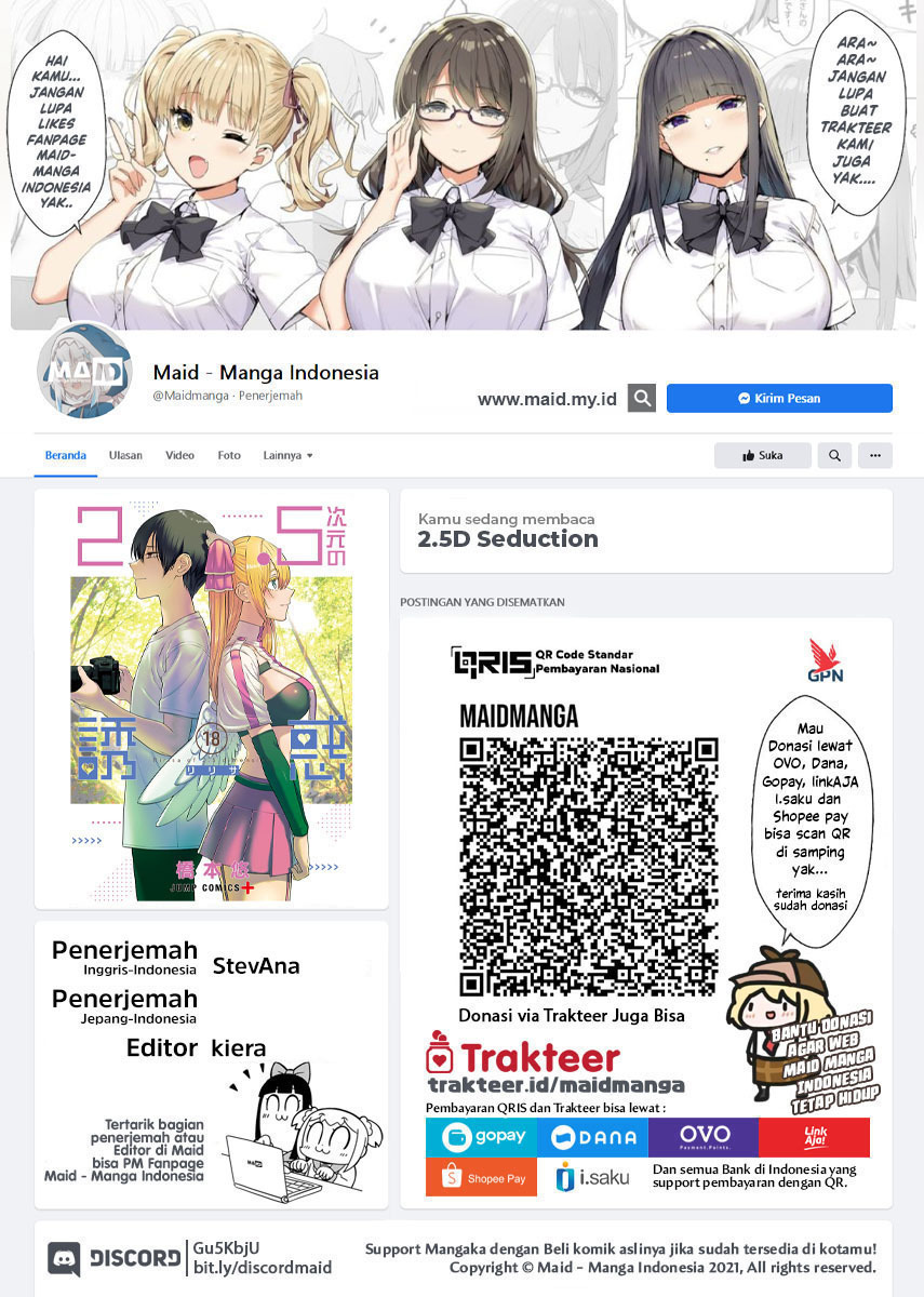 2.5 Dimensional Seduction Chapter 89 - halaman 2
