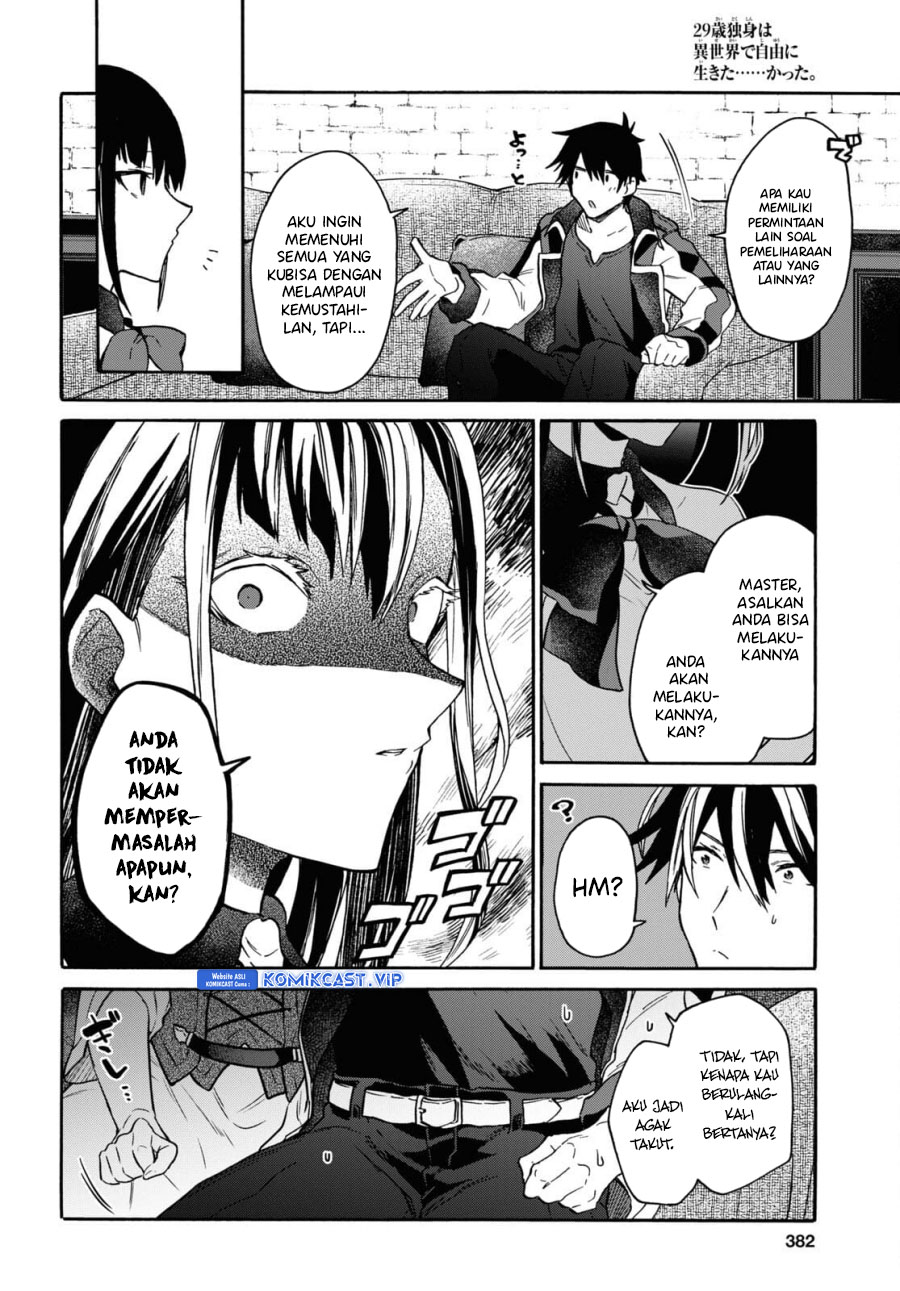 29-sai Dokushin wa Isekai de Jiyuu ni Ikita......katta. Chapter 29 - halaman 32