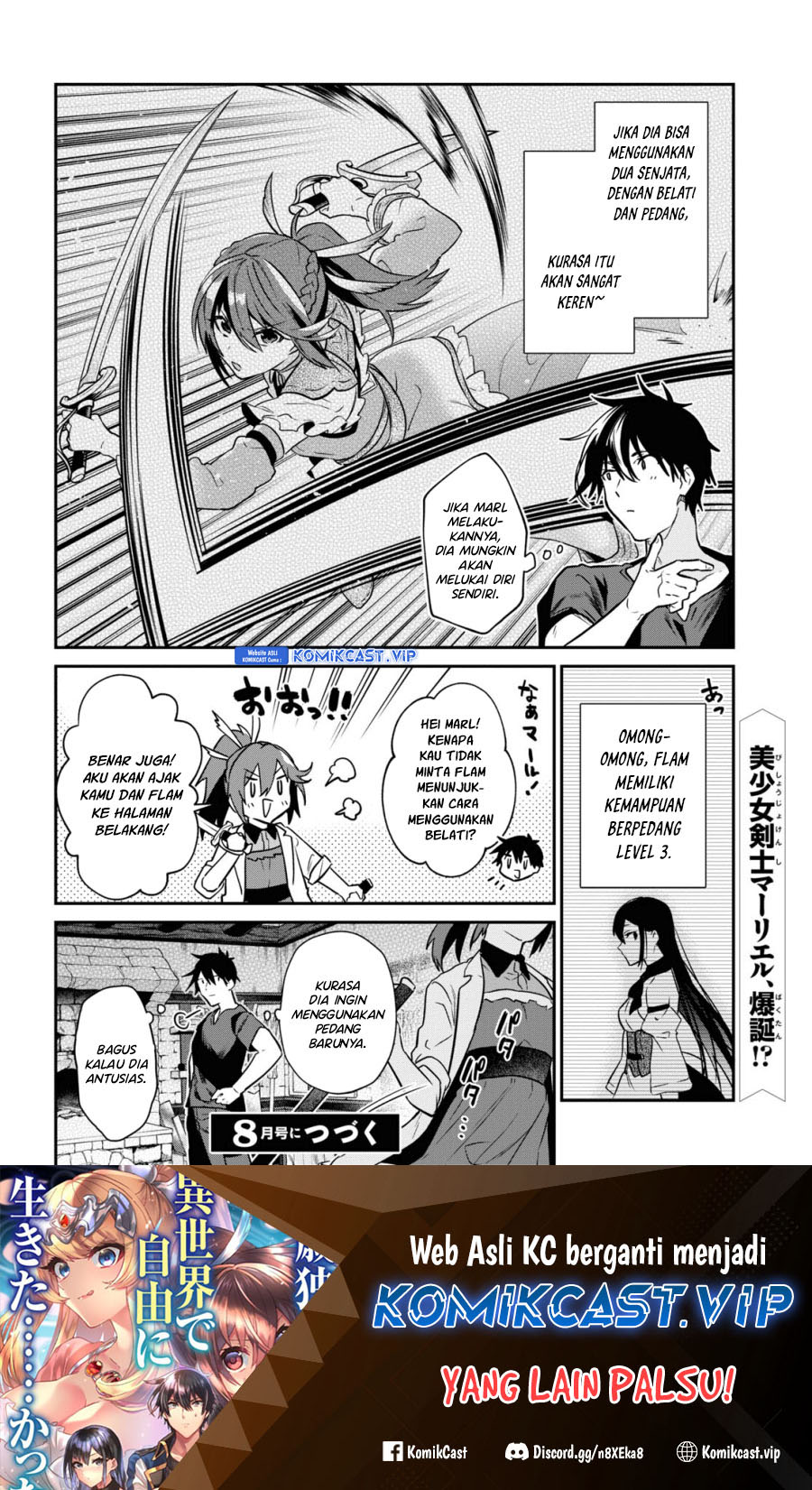 29-sai Dokushin wa Isekai de Jiyuu ni Ikita......katta. Chapter 31.1 - halaman 8