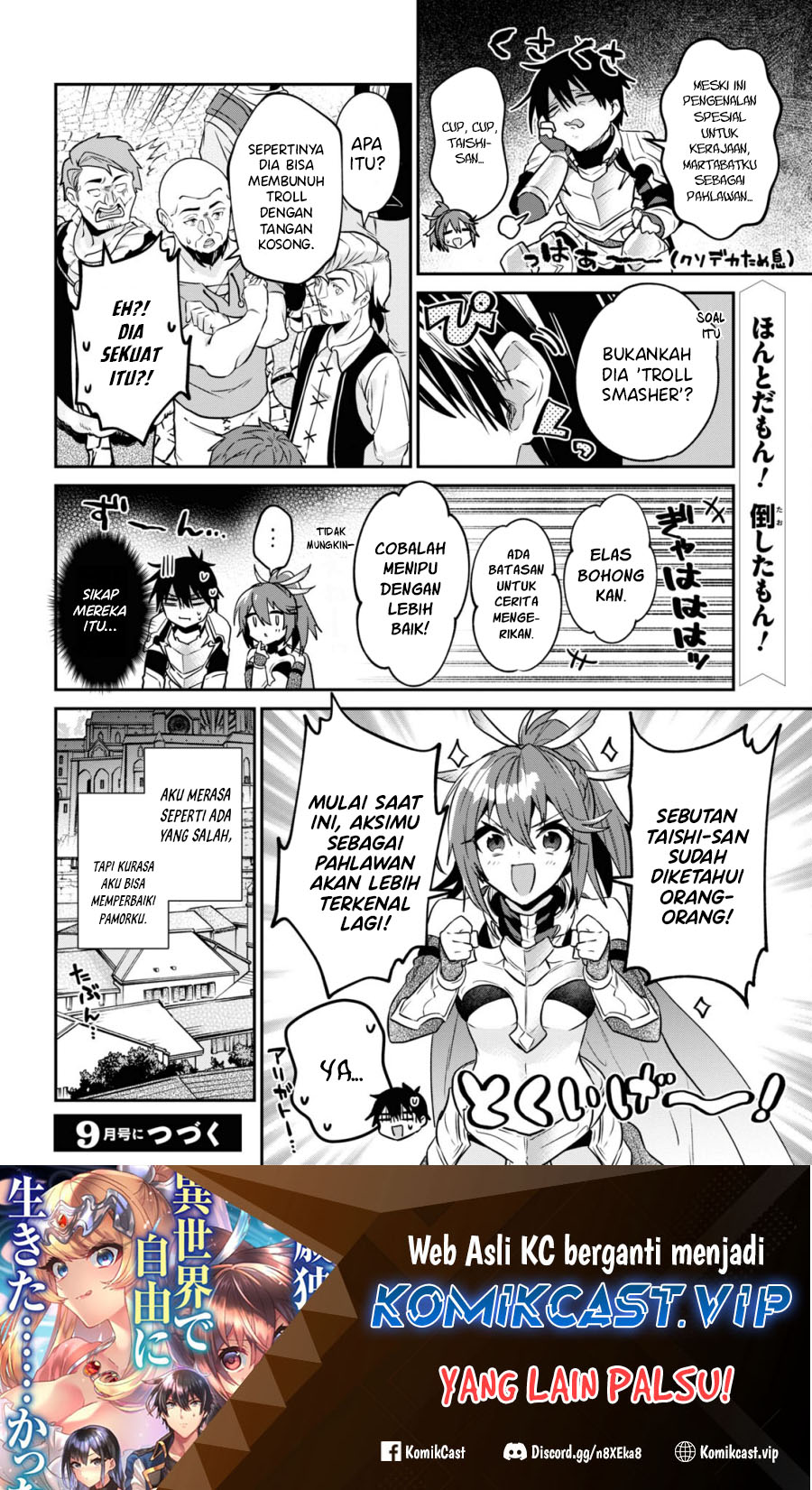 29-sai Dokushin wa Isekai de Jiyuu ni Ikita......katta. Chapter 31.2 - halaman 9