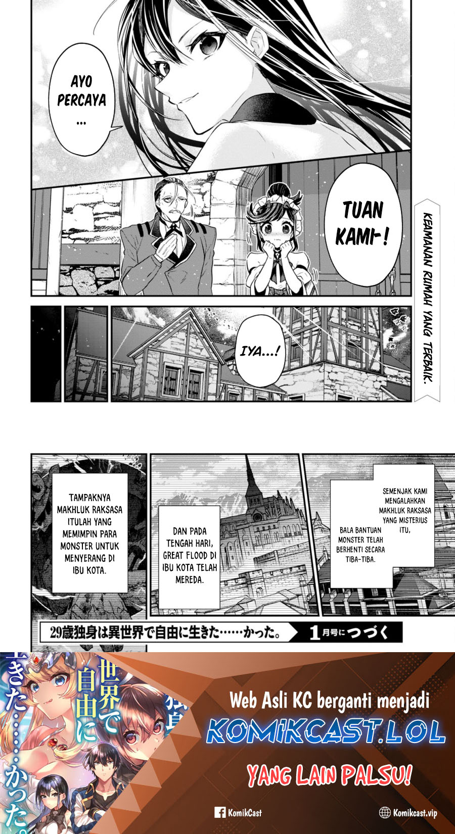 29-sai Dokushin wa Isekai de Jiyuu ni Ikita......katta. Chapter 33.1 - halaman 10
