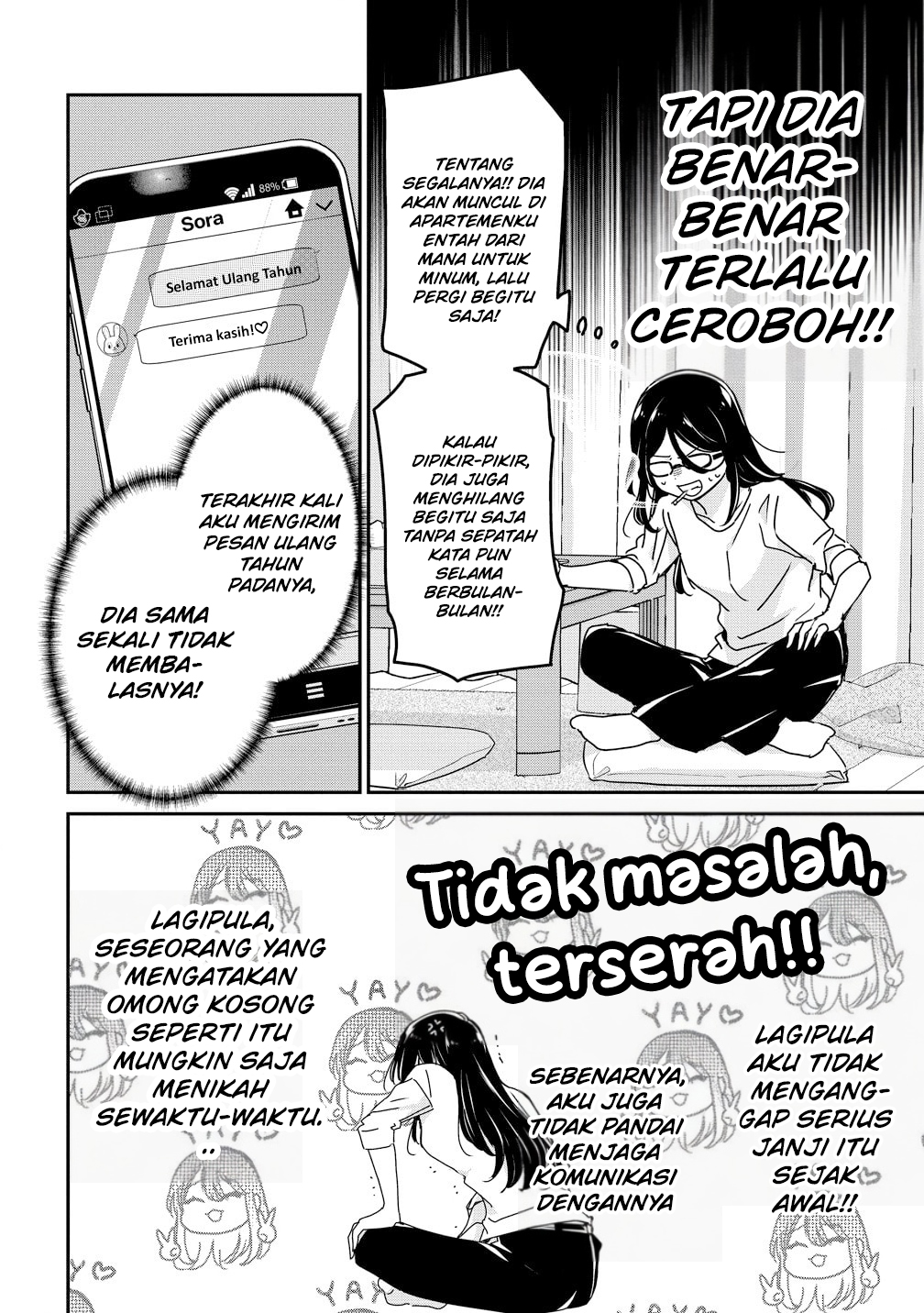 30 made Hitori Dattara Issho ni Kurasou tte Itta yo ne? Chapter 1 - halaman 12
