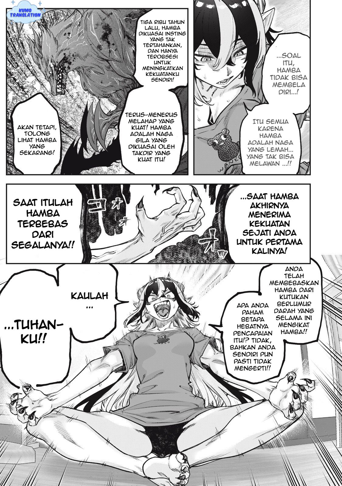 3000-nen Fuuin Sareshi Jaryuu-chan to Tomodachi ni Narimashita Chapter 11 - halaman 12