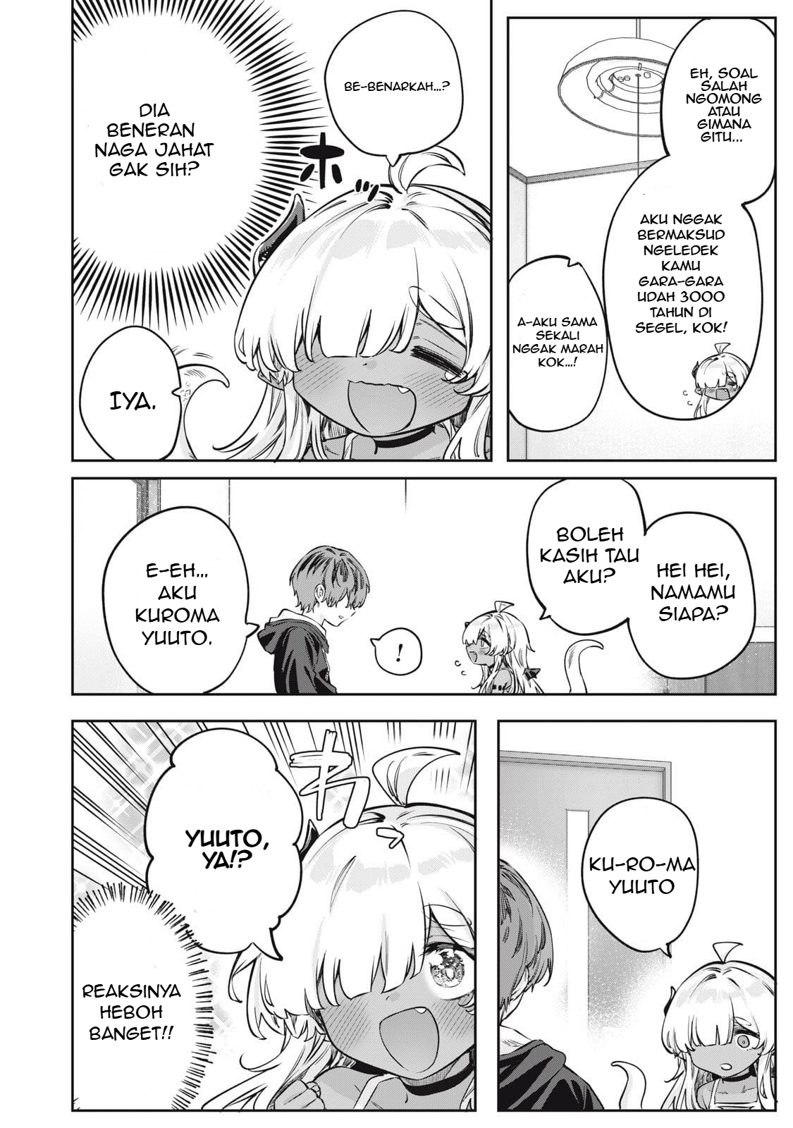 3000-nen Fuuin Sareshi Jaryuu-chan to Tomodachi ni Narimashita Chapter 2 - halaman 5