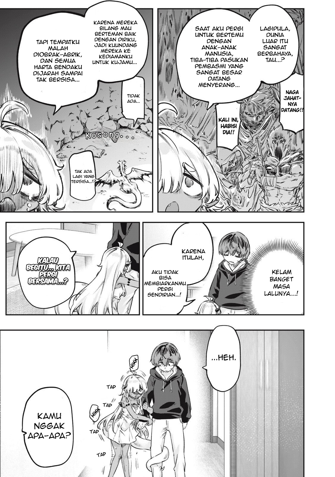 3000-nen Fuuin Sareshi Jaryuu-chan to Tomodachi ni Narimashita Chapter 3 - halaman 6