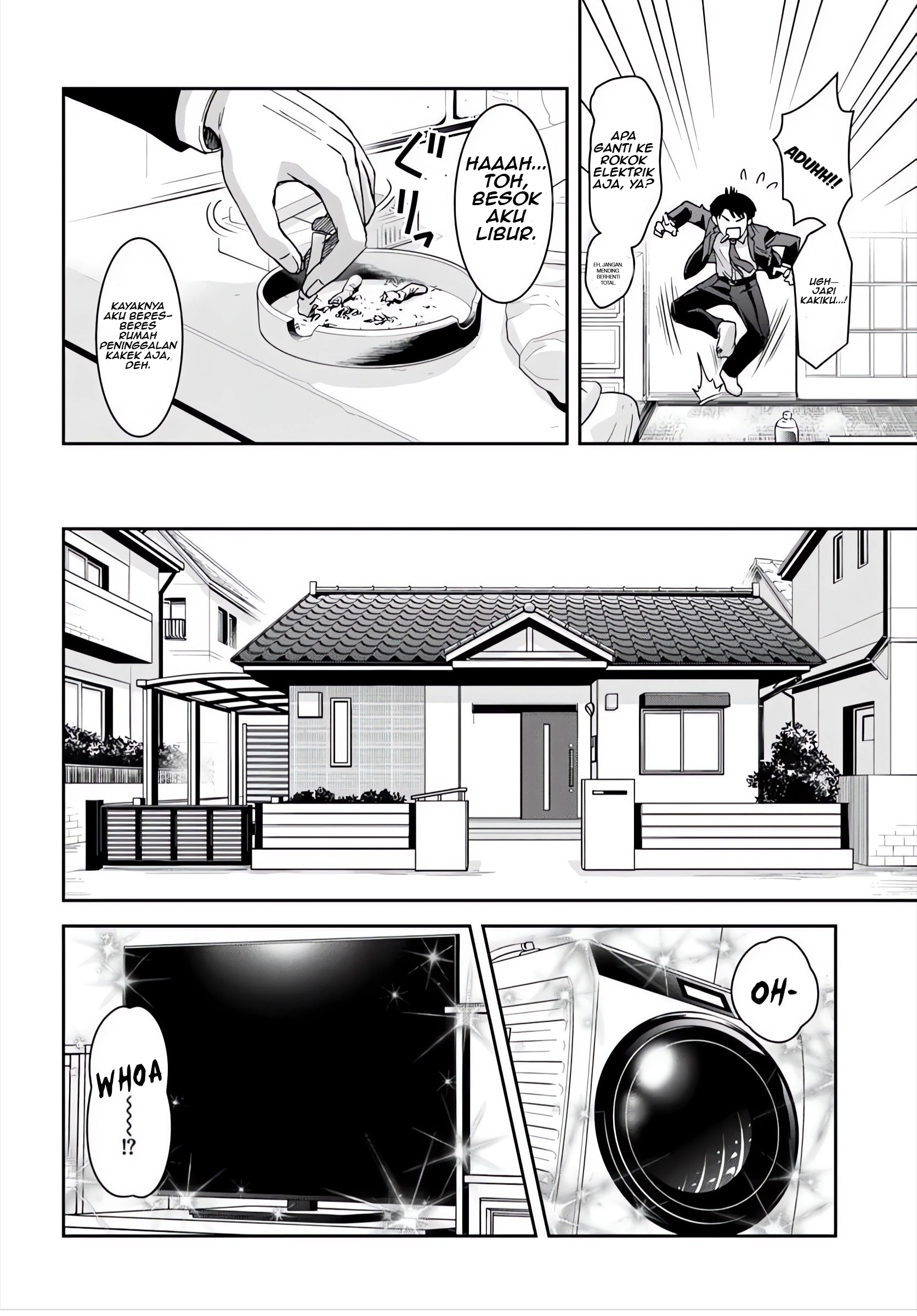 35-sai Dokushin Yamada, Isekai Mura ni Risou no Second House wo Tsukuritai: Isekai to Genjitsu no Iitokodori Life Chapter 1.1 - halaman 8