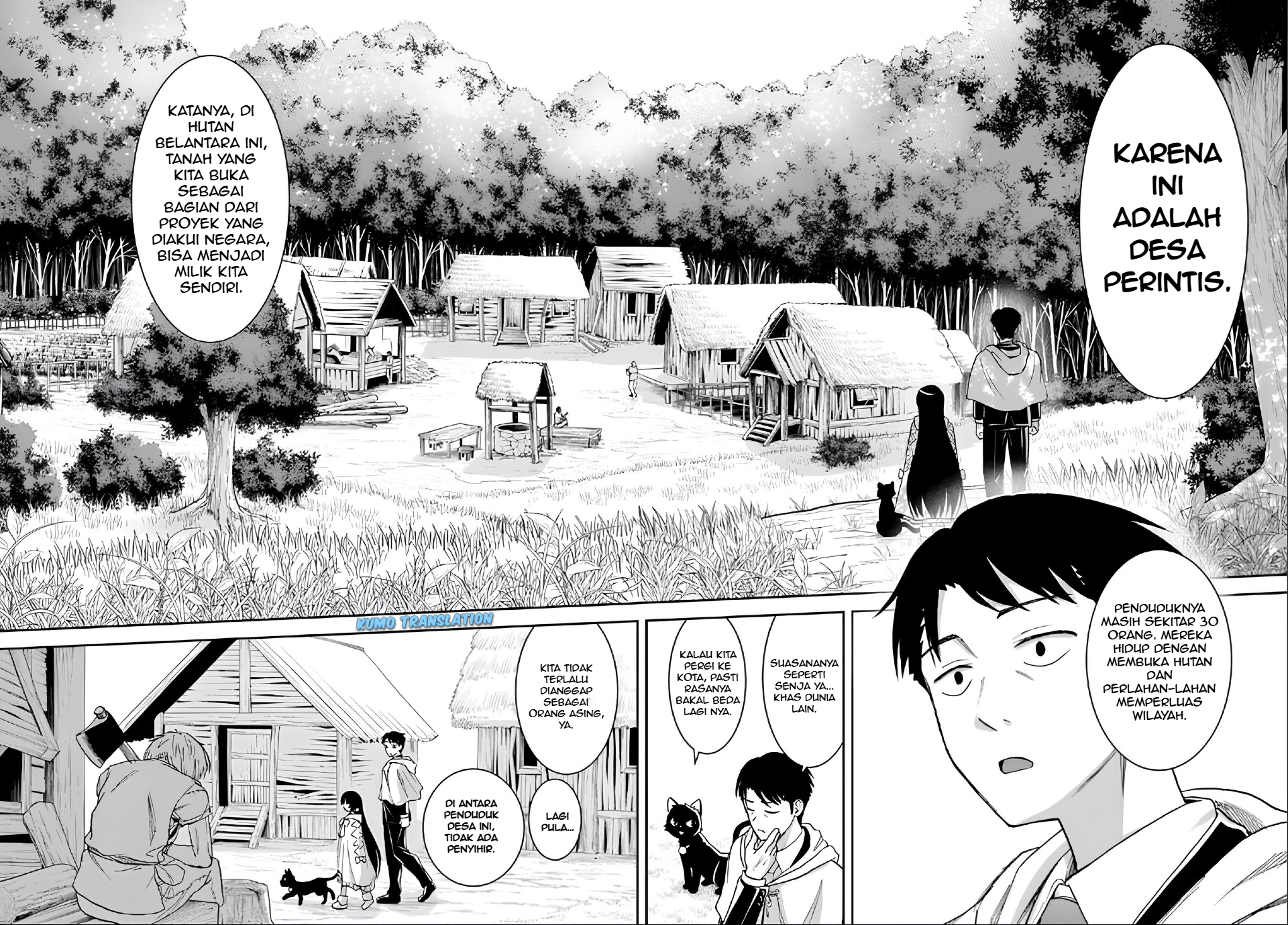 35-sai Dokushin Yamada, Isekai Mura ni Risou no Second House wo Tsukuritai: Isekai to Genjitsu no Iitokodori Life Chapter 2.2 - halaman 2