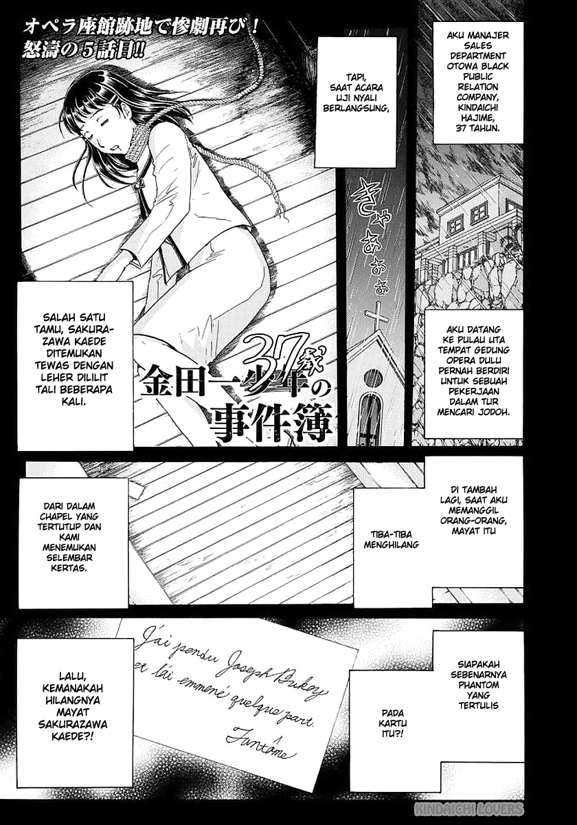37 Year Old Kindaichi Case Files Chapter 5 - halaman 1