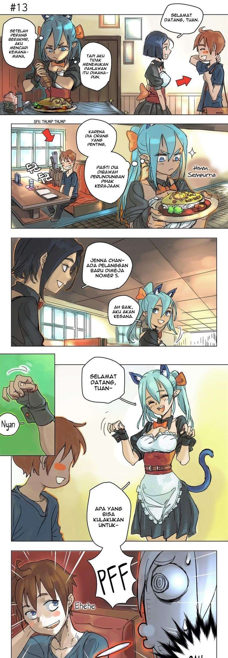 4 Cut Hero Chapter 1 - halaman 12