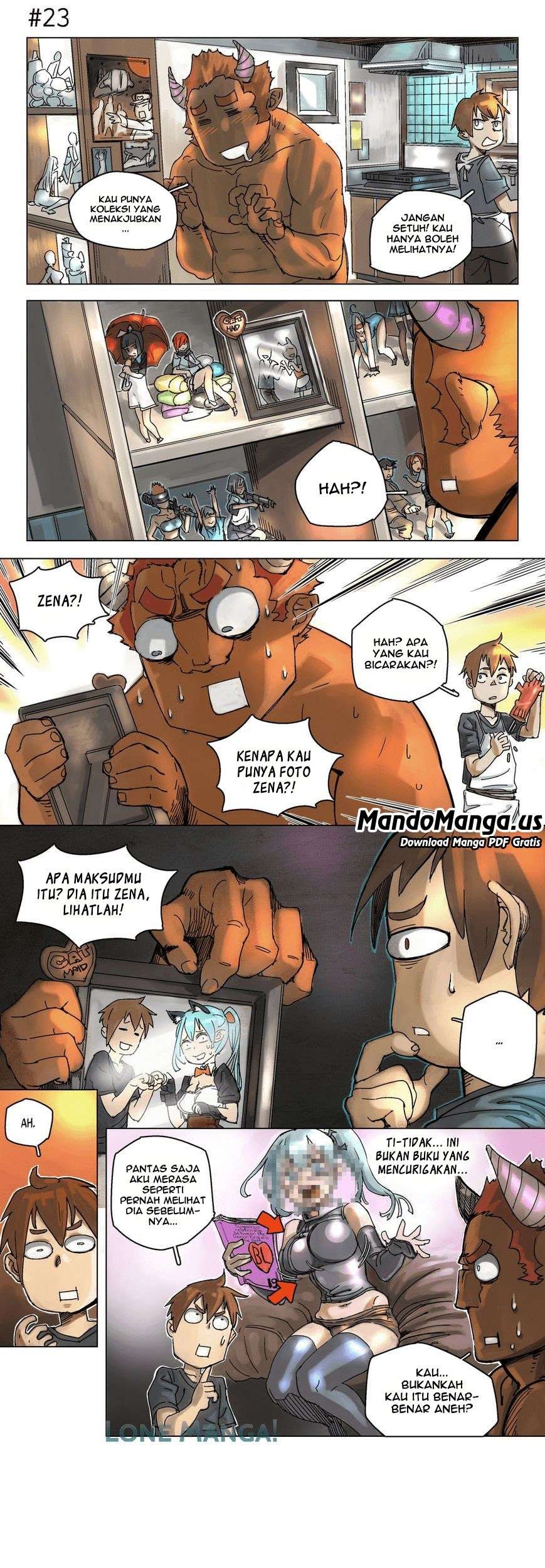 4 Cut Hero Chapter 3 - halaman 7