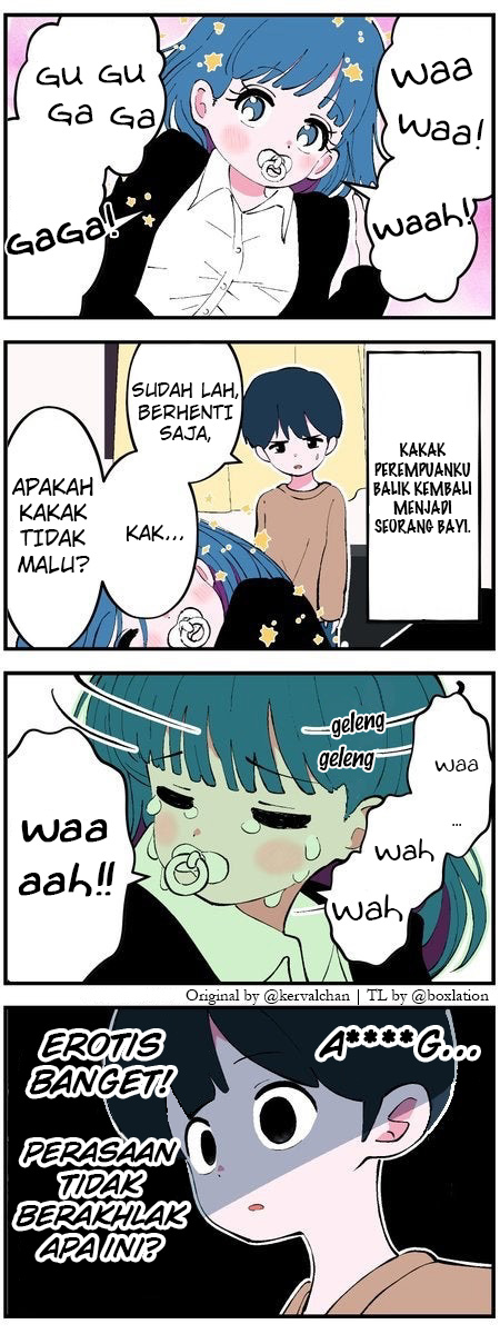4-Koma About My Older Sister Who Reverted Back to Being a Baby Chapter 1 - halaman 1