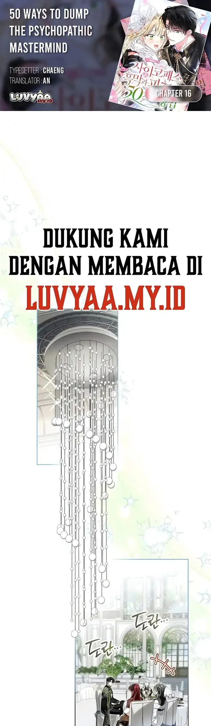 50 Ways to Dump the Psychopathic Mastermind Chapter 16 - halaman 1