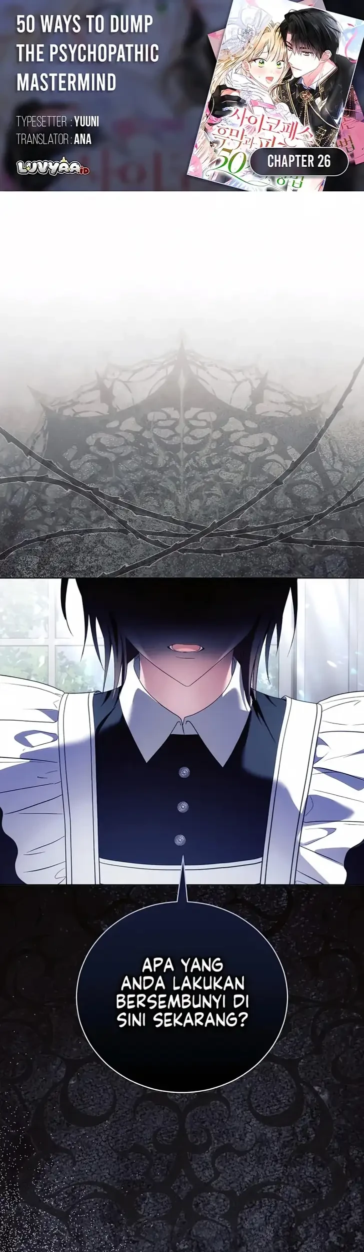 50 Ways to Dump the Psychopathic Mastermind Chapter 26 - halaman 1