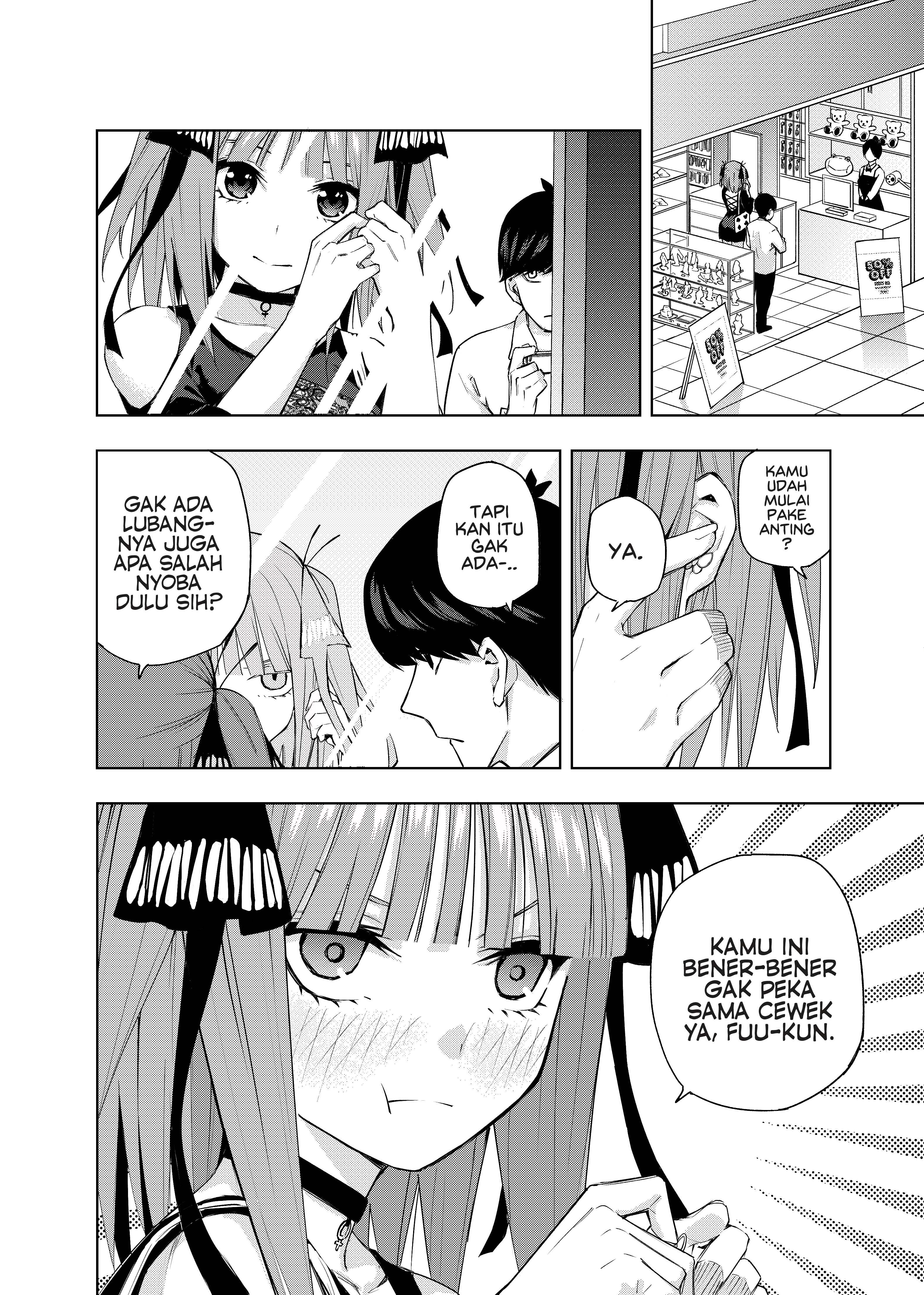 5Toubun no Hanayome - KosmosBeta's Nino Doujin Chapter 3 - halaman 7