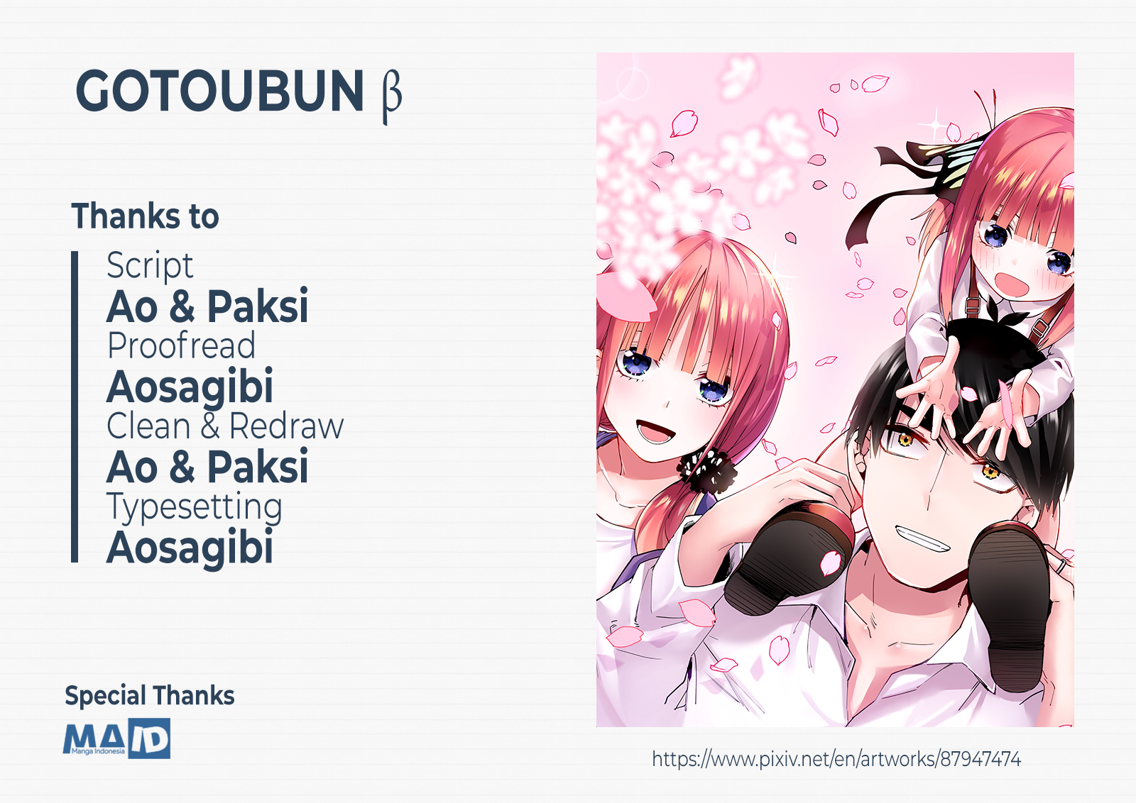 5Toubun no Hanayome - KosmosBeta's Nino Doujin Chapter 4 - halaman 32