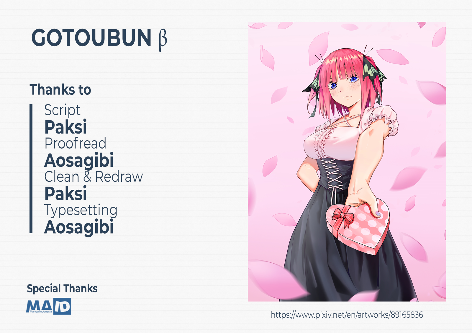 5Toubun no Hanayome - KosmosBeta's Nino Doujin Chapter 5 - halaman 34
