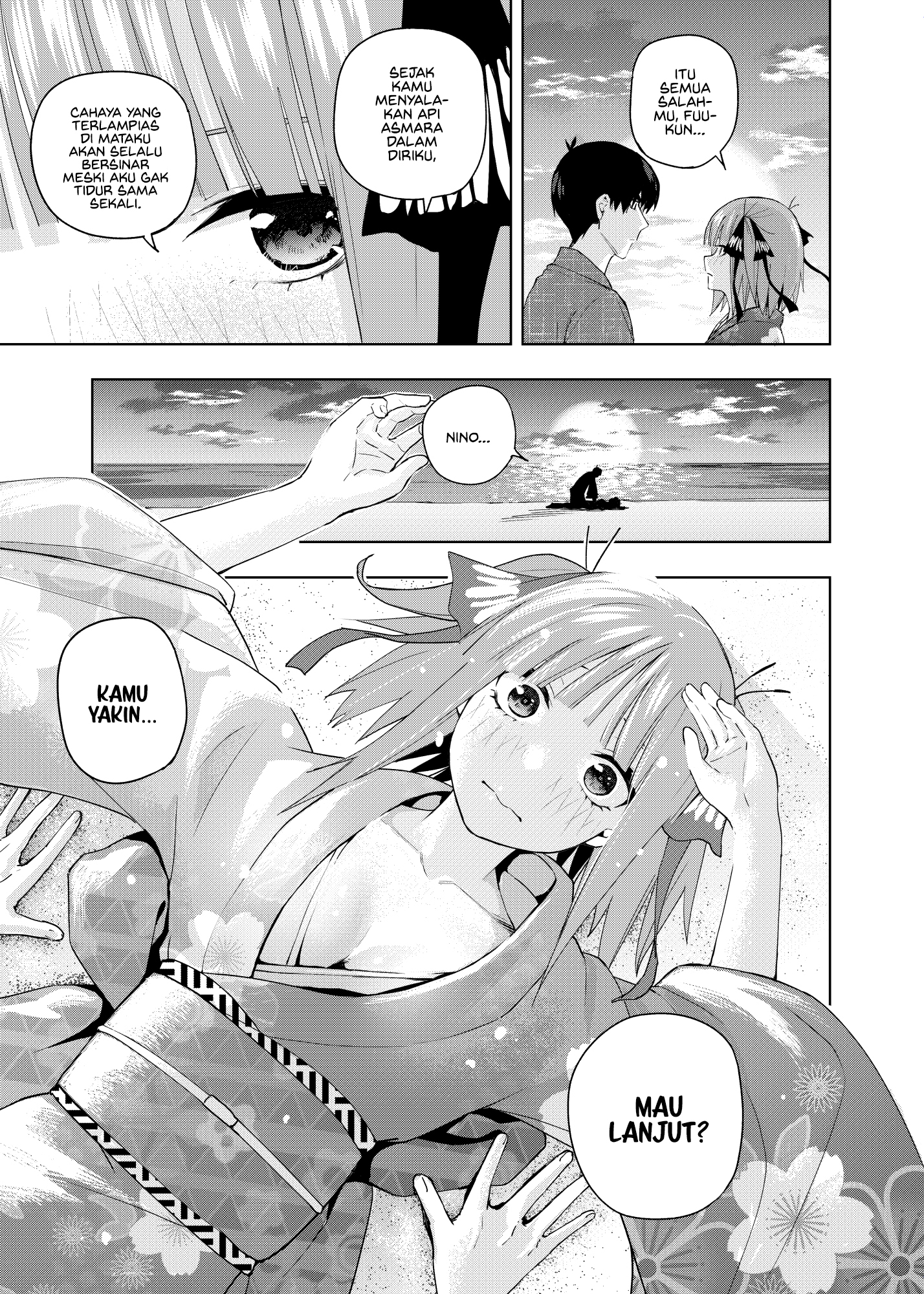 5Toubun no Hanayome - KosmosBeta's Nino Doujin Chapter 6 - halaman 14