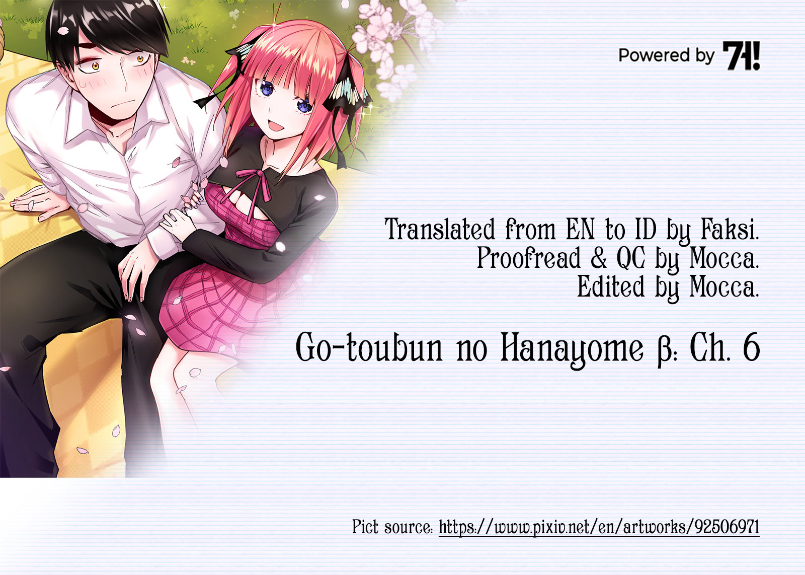 5Toubun no Hanayome - KosmosBeta's Nino Doujin Chapter 6 - halaman 29