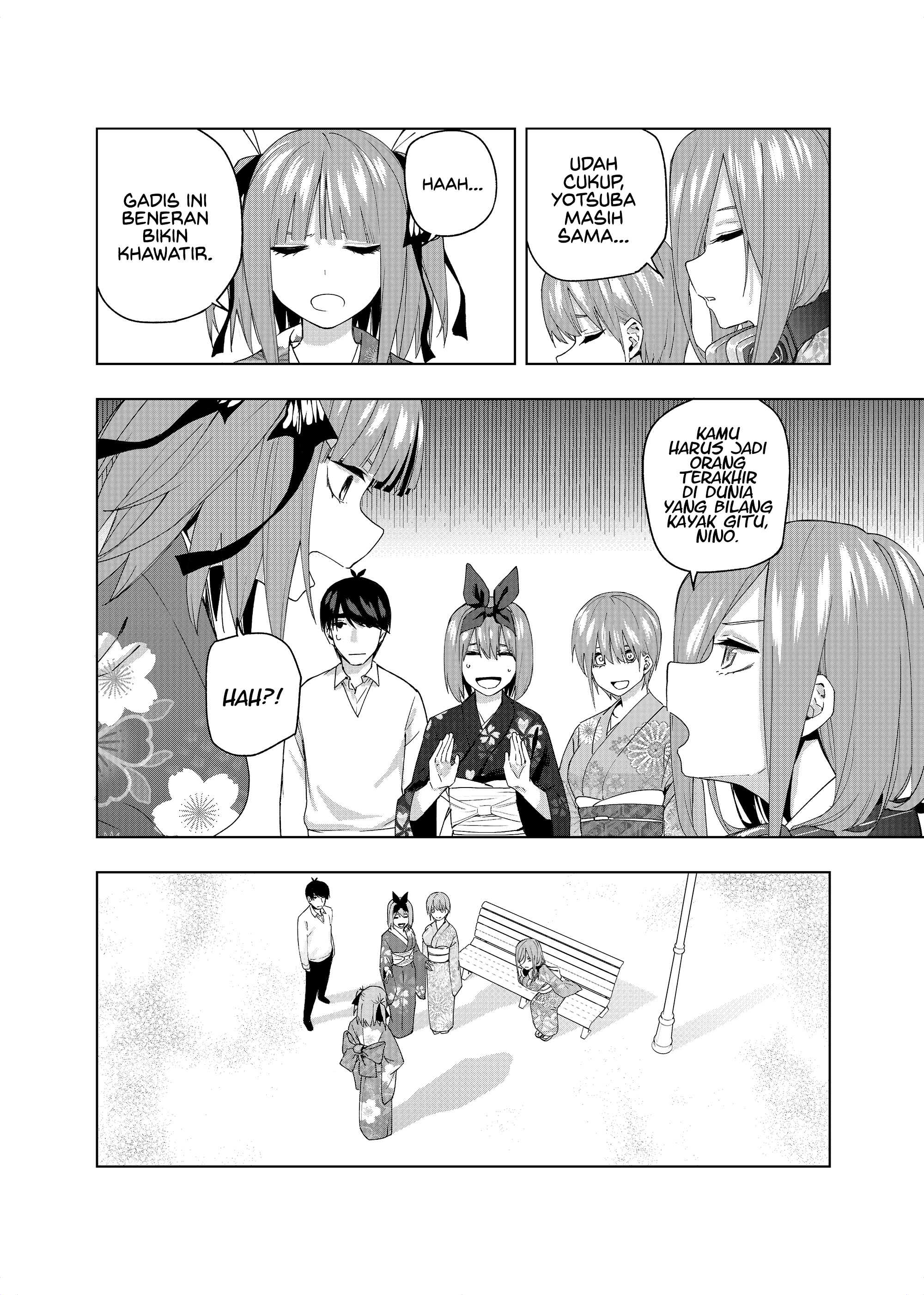 5Toubun no Hanayome - KosmosBeta's Nino Doujin Chapter 7 - halaman 28