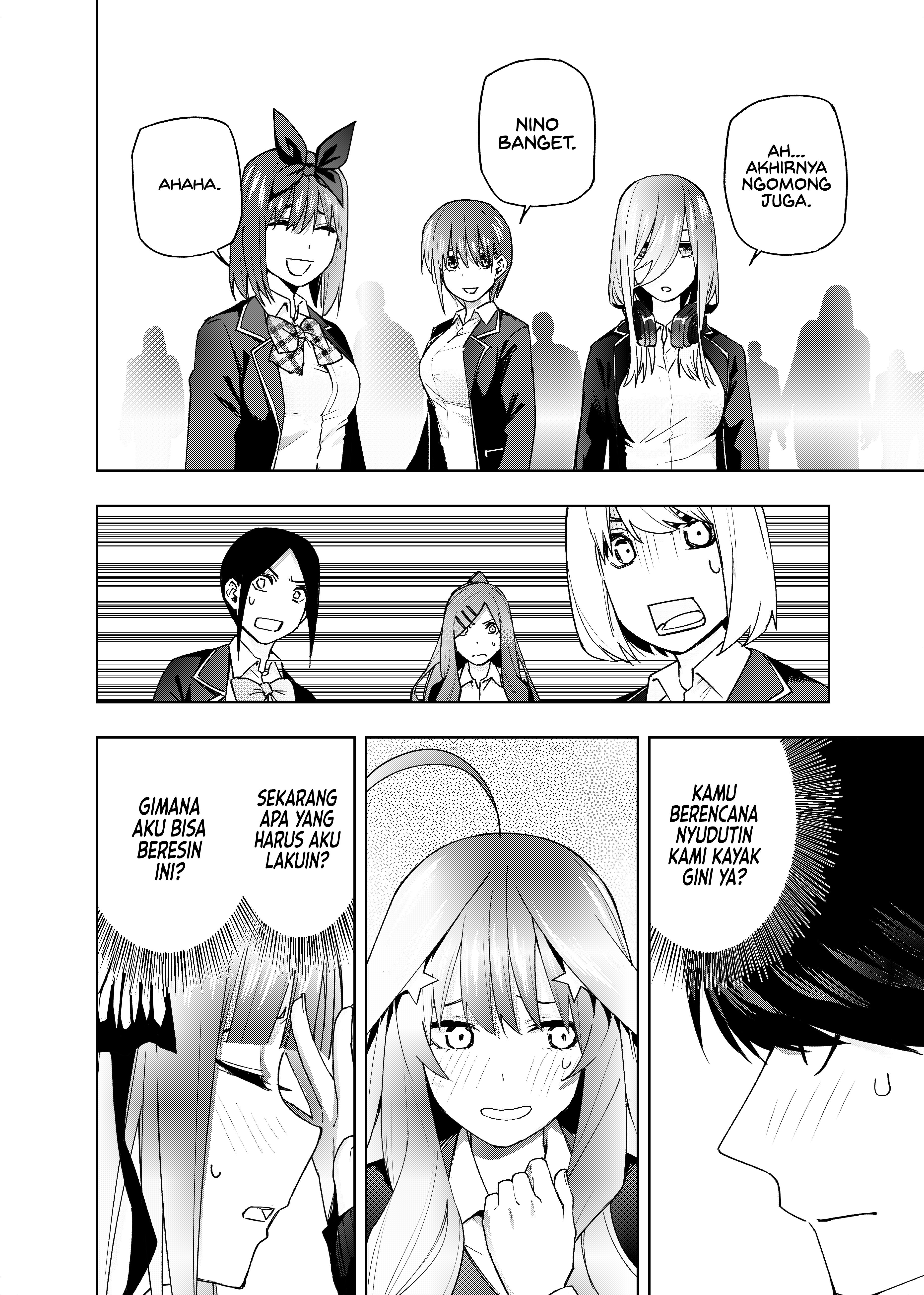 5Toubun no Hanayome - KosmosBeta's Nino Doujin Chapter 9 - halaman 14