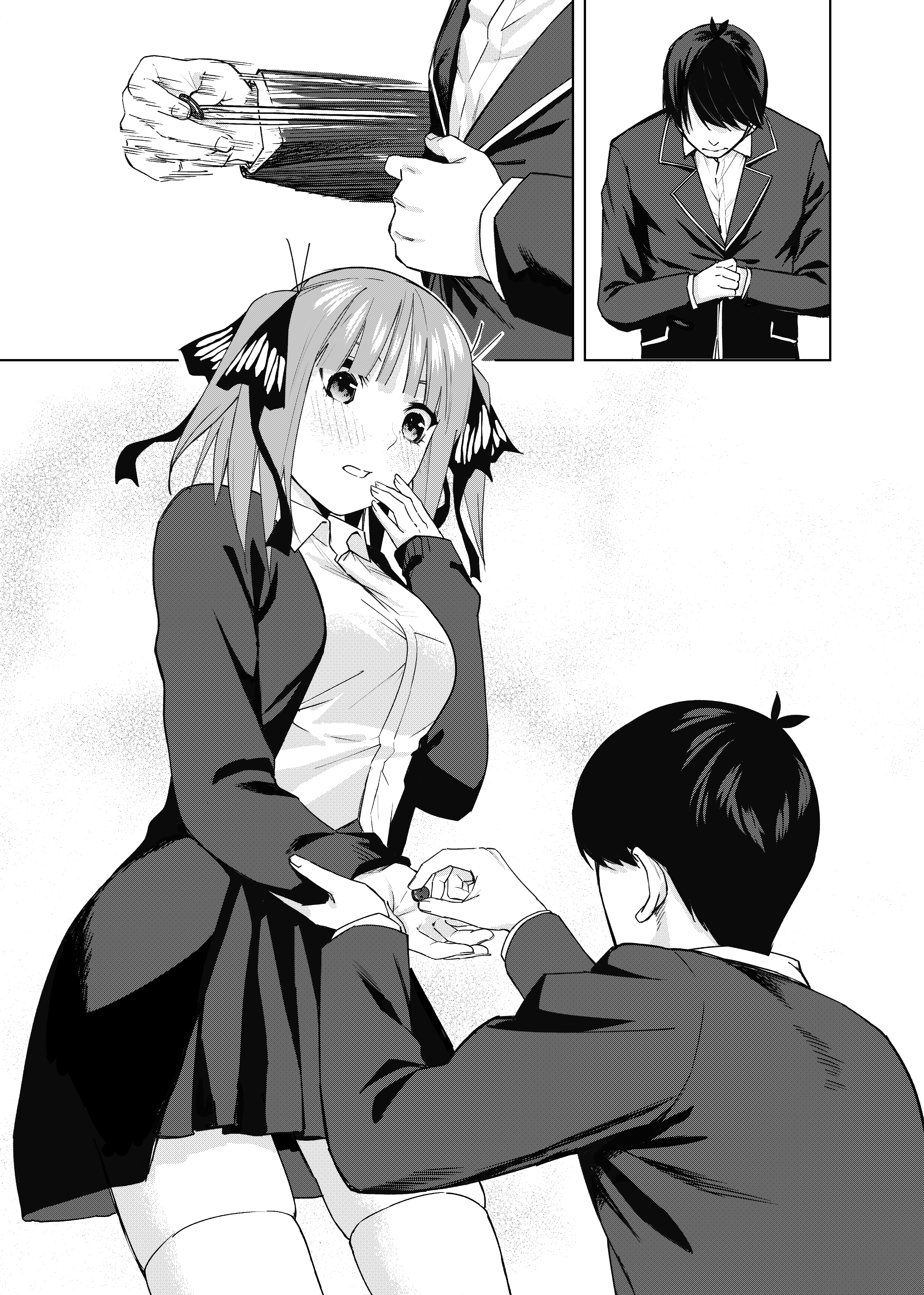 5Toubun no Hanayome - KosmosBeta's Nino Doujin Chapter 9 - halaman 19