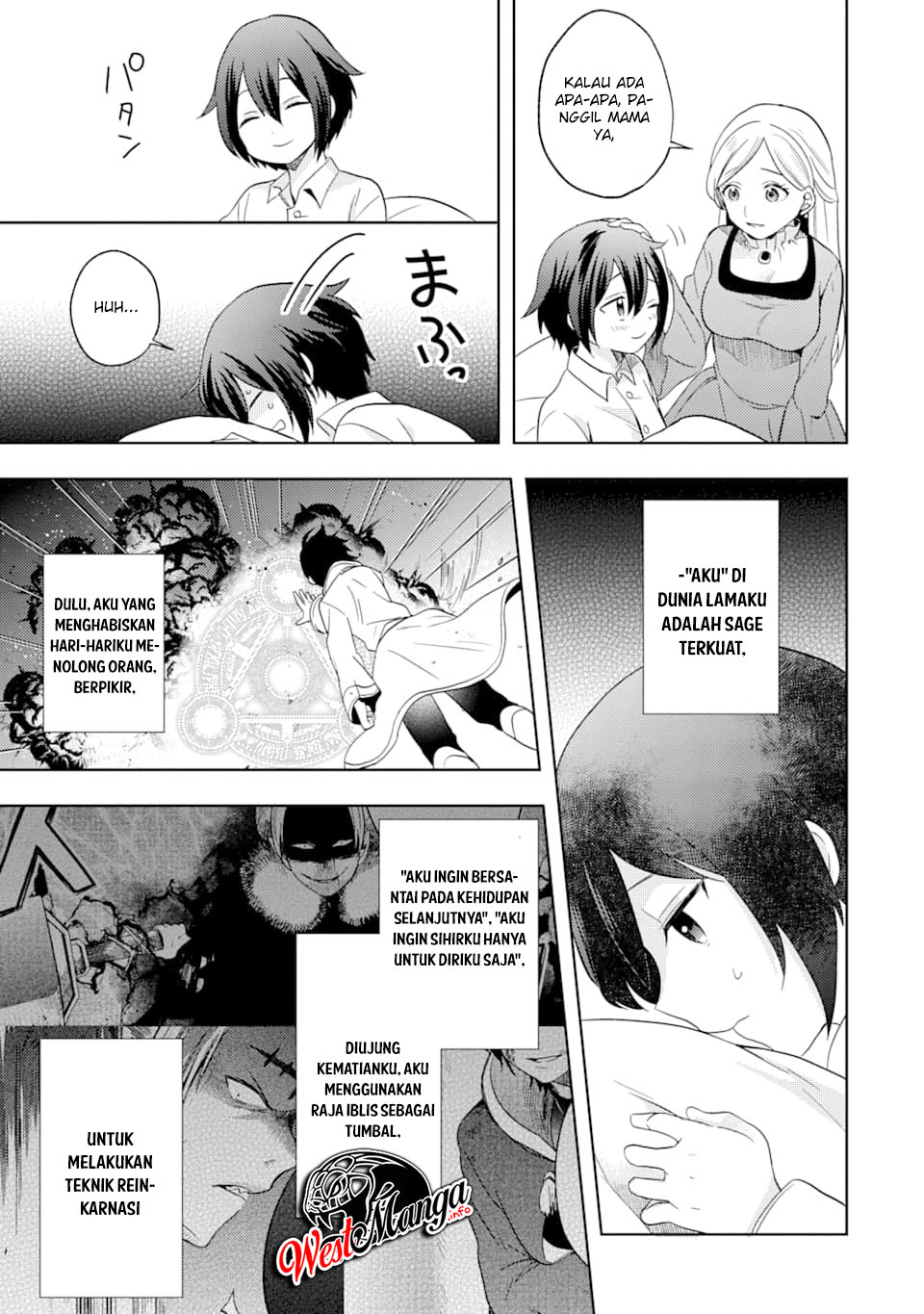 6-sai No Kenja Wa Hikage No Michi Wo Ayumitaia Chapter 1.1 - halaman 9