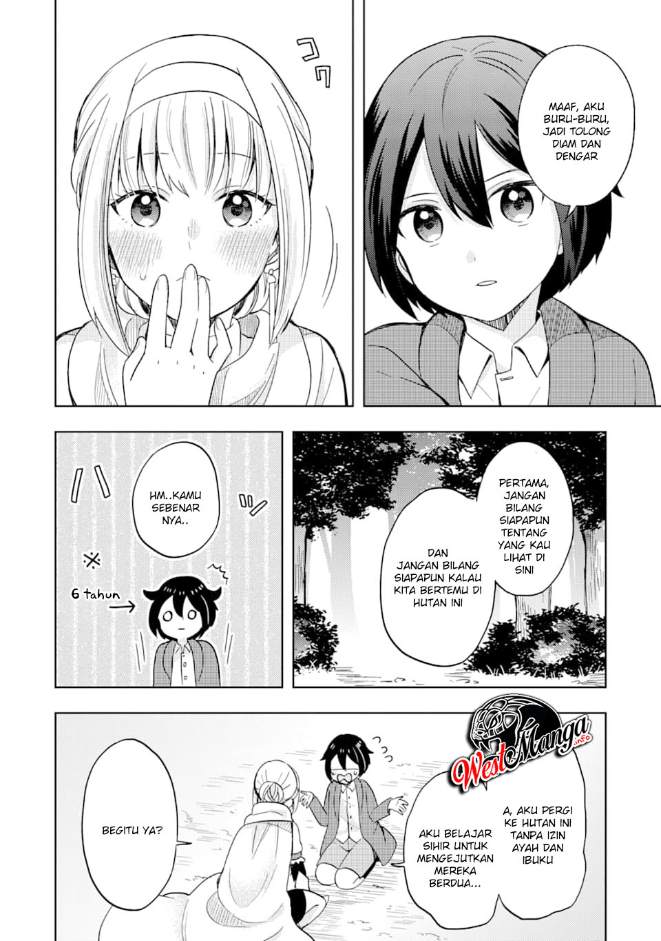 6-sai No Kenja Wa Hikage No Michi Wo Ayumitaia Chapter 1.2 - halaman 14
