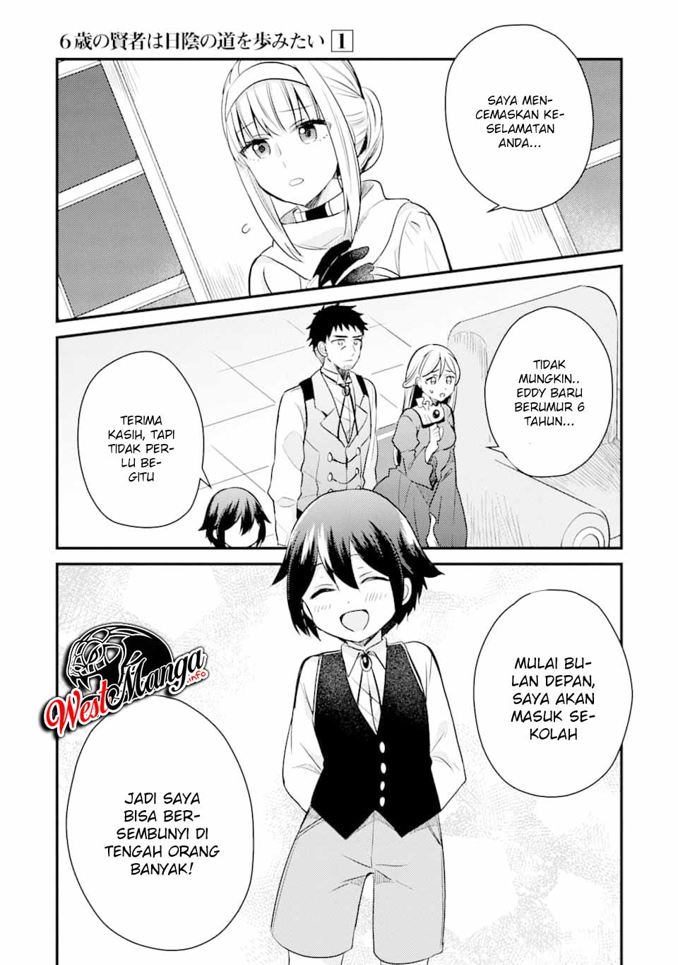 6-sai No Kenja Wa Hikage No Michi Wo Ayumitaia Chapter 3 - halaman 25