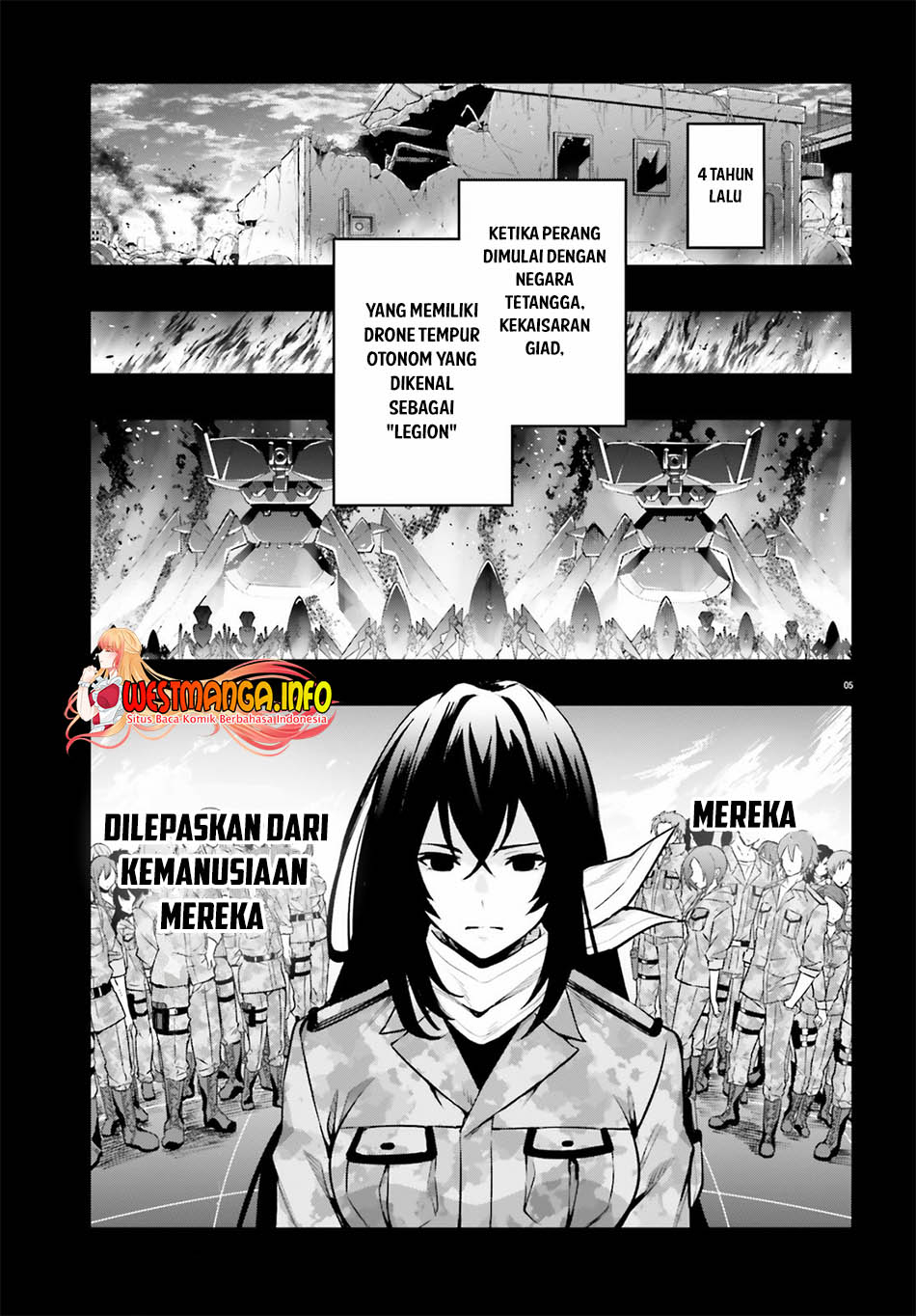 86 – Eighty Six – Fragmental Neoteny Chapter 1 - halaman 1